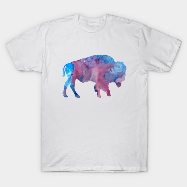 Bison / Buffalo T-Shirt by TheJollyMarten